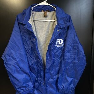 Blue Windbreaker Jacket